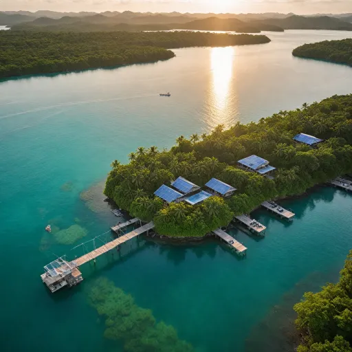 Sustainable island resorts in Panama as a new playground for influence and social amplification